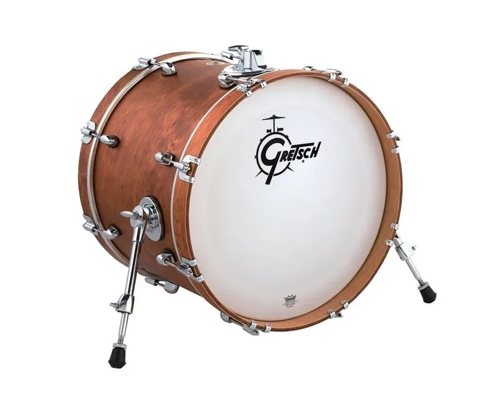 Gretsch Catalina Club Classic 20 ” x 14 ” Bass Drum in Satin Walnut Glaze