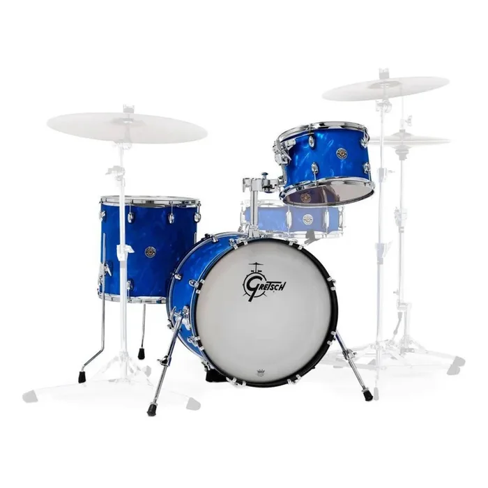 Gretsch Catalina Club Series 3-Piece Bop Kit – Blue Satin Flame