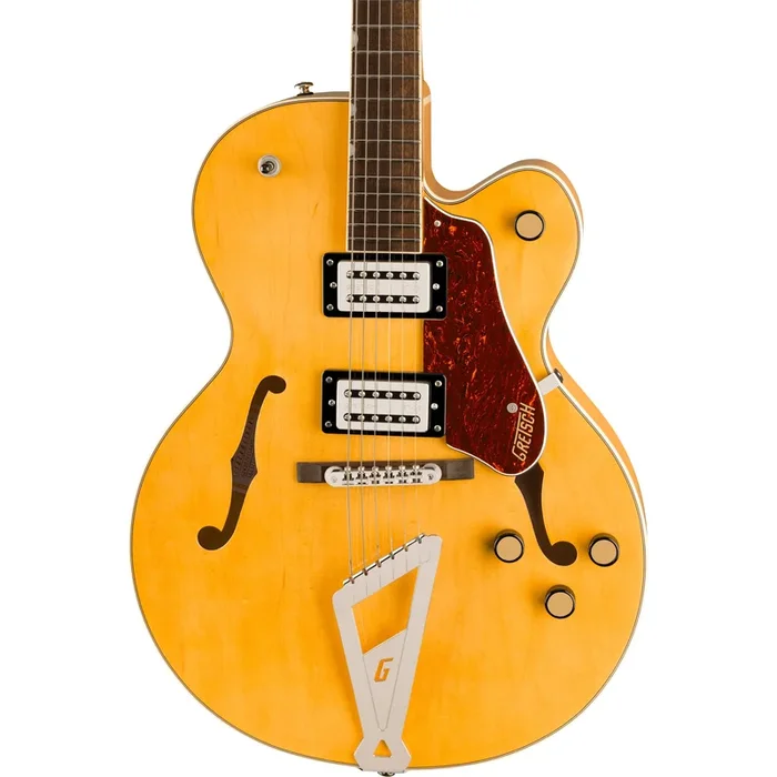 Gretsch G2420 Streamliner Hollowbody Electric Guitar with Chromatic II – Laurel Fingerboard, Village Amber