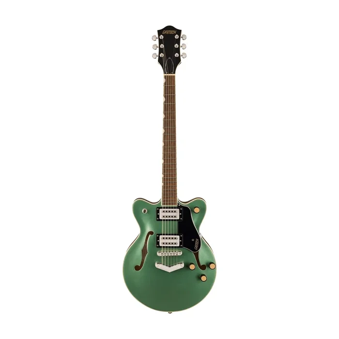 Gretsch G2655 Streamliner Center Block Jr. Double-Cut Electric Guitar – Steel Olive