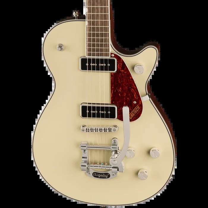 Gretsch G5210T-P90 Electromatic Jet Two 90 Single-Cut Electric Guitar w/ Bigsby, Vintage White