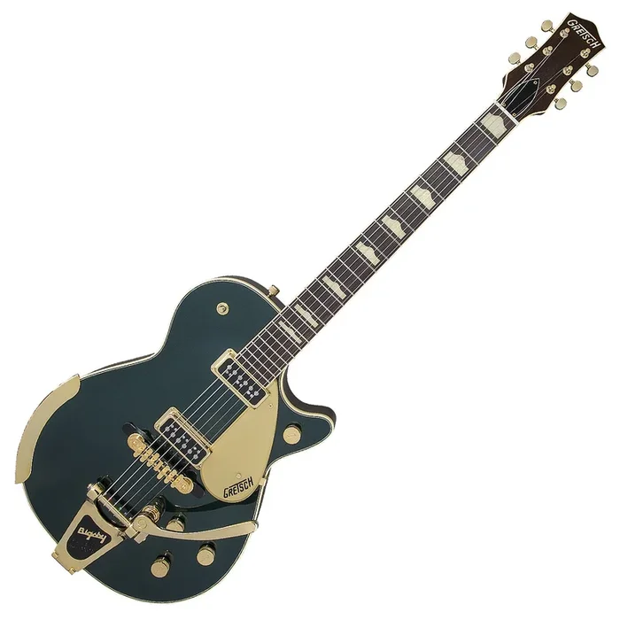 Gretsch G6128T 57Vintage Select ’57 Duo Jet Bigsby in Cadillac Green Electric Guitar w/Case – 2401612846