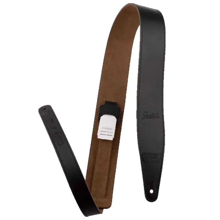 Gretsch Leather Script Logo Strap Black – 9224577100