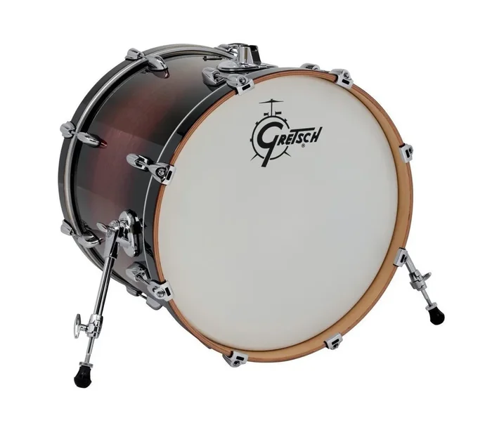 Gretsch Renown Maple 20 ” x 16 ” Bass Drum in Cherry Burst