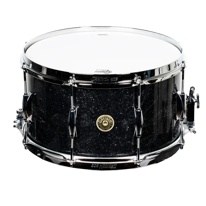 Gretsch USA Broadkaster 8×14 Snare Drum – Black Glass