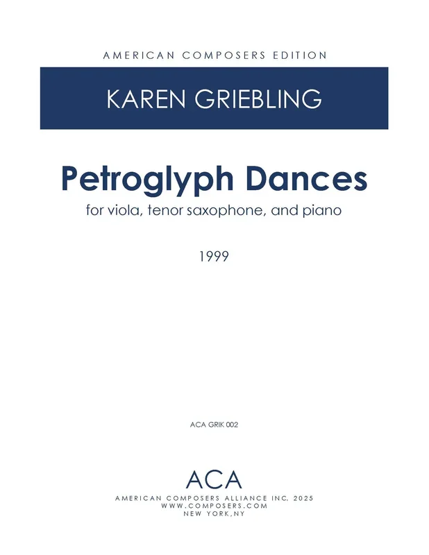 Griebling: Petroglyph Dances