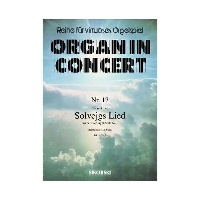 Grieg, Edvard – Solvejgs Lied aus der Peer-Gynt-Suite Nr. 2