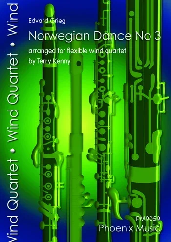 Grieg : Norwegian Dance No 3: Woodwind: Variable Quartet