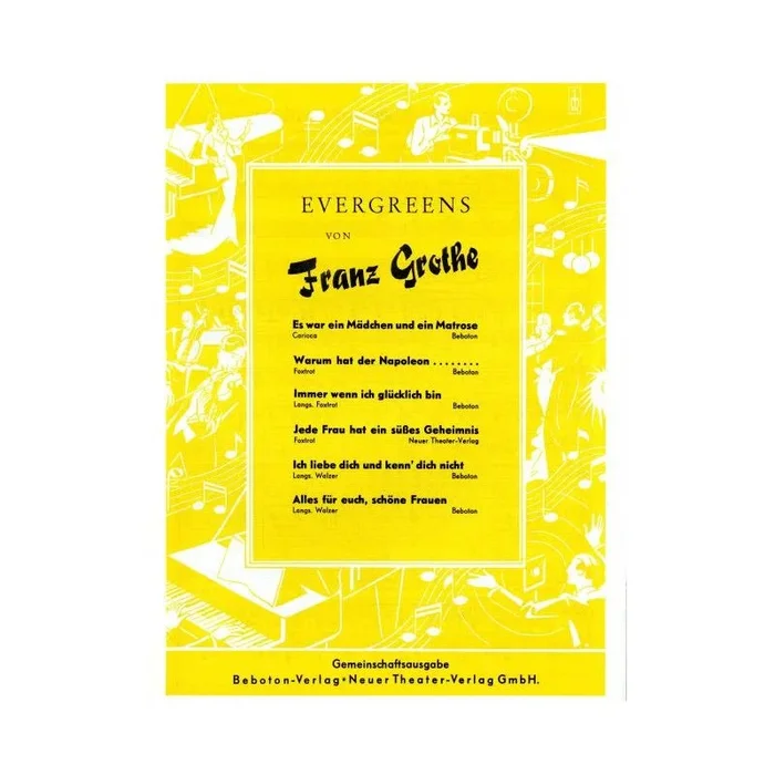 Grothe, Franz – Evergreens