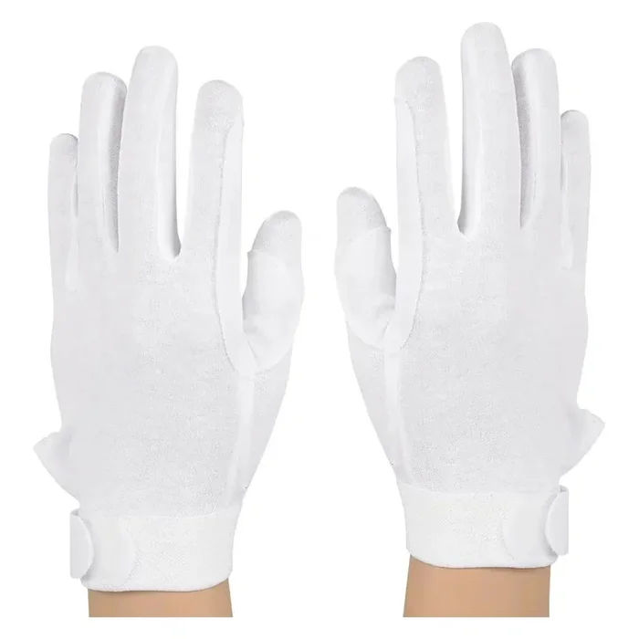 Guantes de algodón de lujo para banda de música (par)