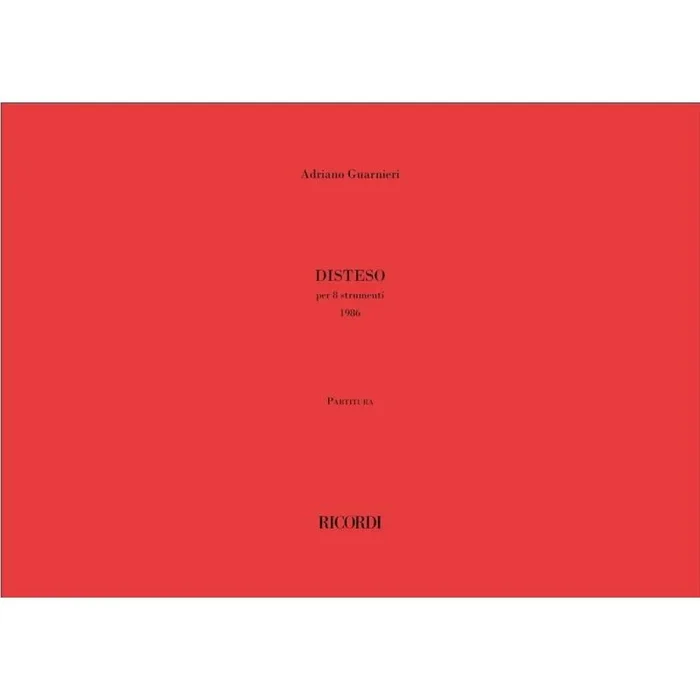 Guarnieri, Adriano – Disteso