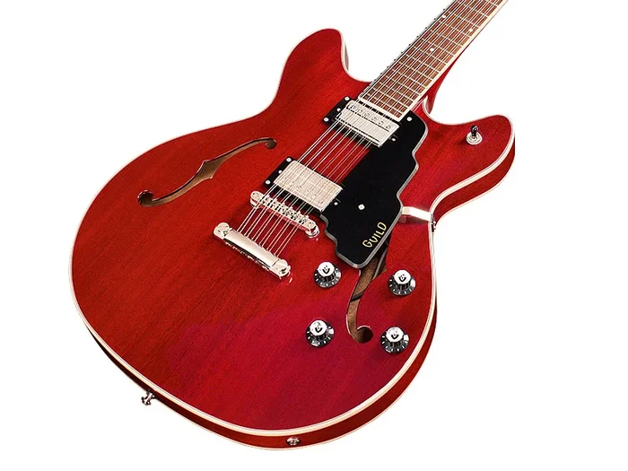 Guild Starfire I-12 Dbl Cut 12-String Electric Guitar – Cherry