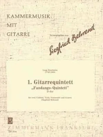 Guitar Quintet No 1 In D Fandango: GUitar & String Set