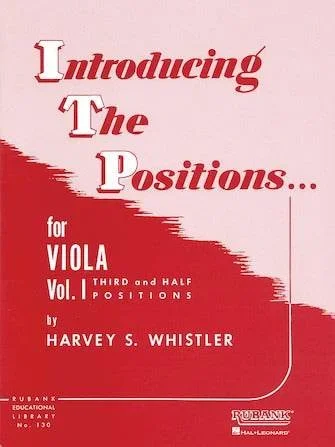 HAL LEONARD 04472790 Introducing the Positions for Viola Volume 1 – Third and Half Positions