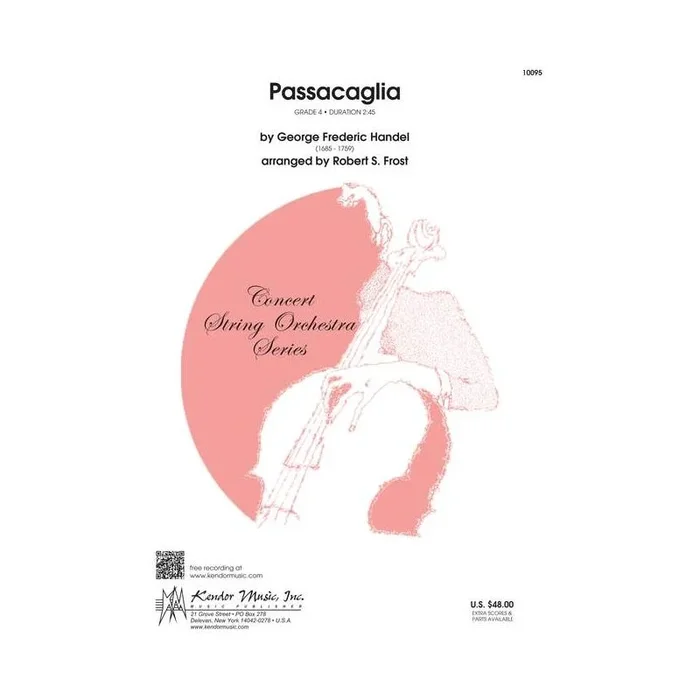 Handel, George Frideric – Passacaglia G minor