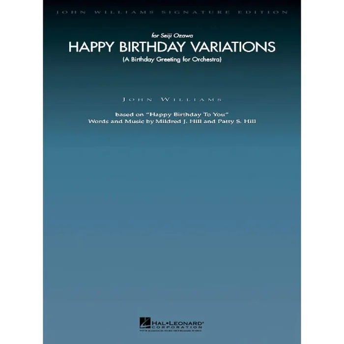 Happy Birthday Variations
