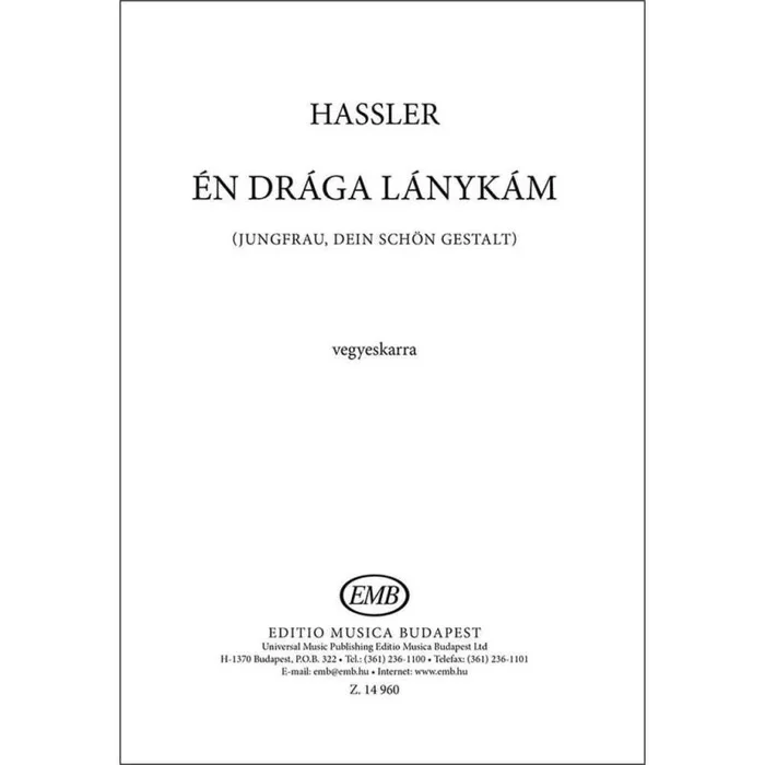 Hassler, Hans Leo – en draga lanykam