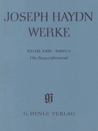 Haydn: Die Feuersbrunst, Singspiel in 2 acts
