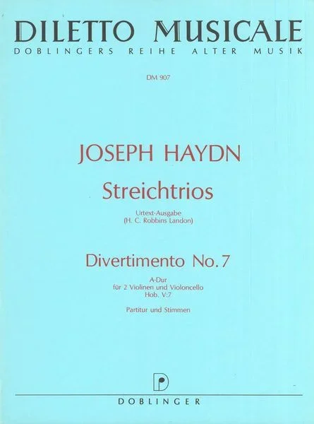 Haydn: Divertimento in A Major, Hob. V:7
