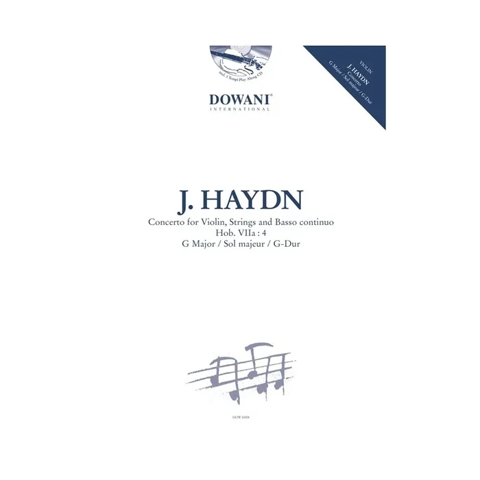 Haydn, Franz Joseph – Concerto For Violin, Strings And Basso Continuo