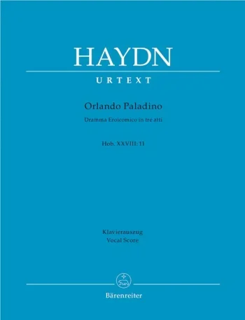 Haydn : Orlando Paladino (Hob.XXVIII:11) (It) (Urtext). : Vocal Score: (Barenreiter)