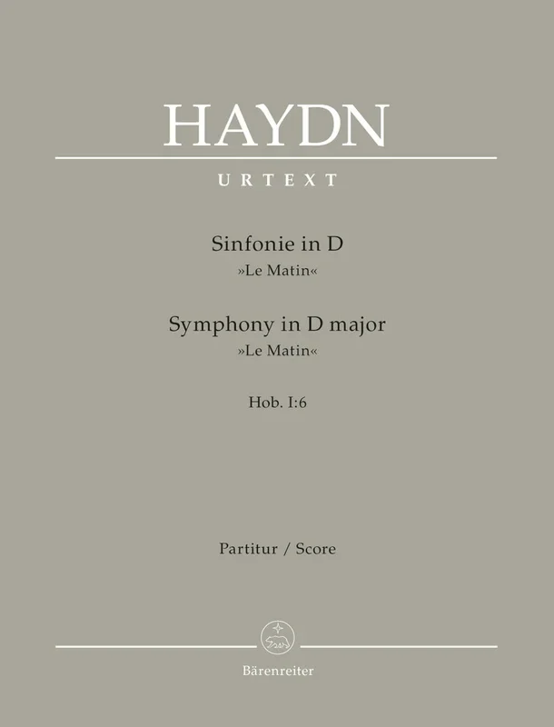 Haydn: Symphony No. 6 in D Major, Hob. I:6