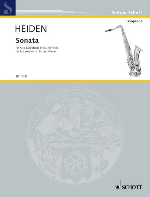 Heiden: Alto Saxophone Sonata