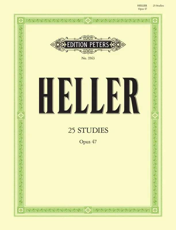 Heller: 25 Studies for Rhythm & Expression Op. 47