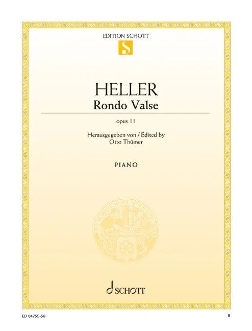 Heller, Stephen : Heller, Stephen : Rondo Valse, – Piano – Schott Digital