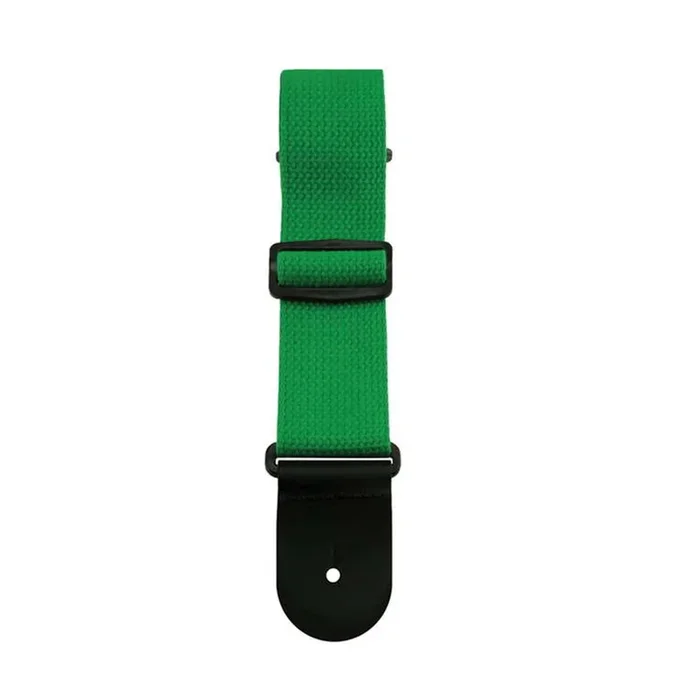 Henry Heller 2″ Cotton Guitar Strap – Kelley Green