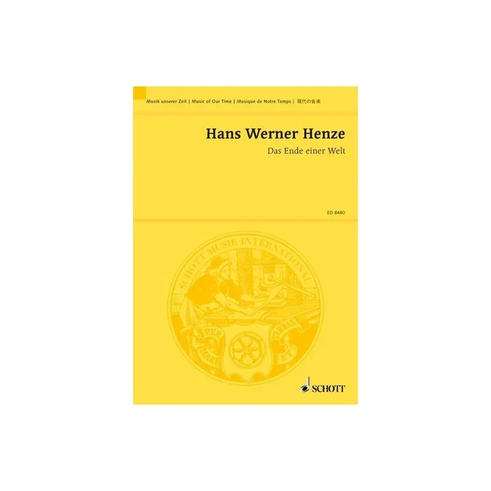 Henze, Hans Werner – Das Ende einer Welt