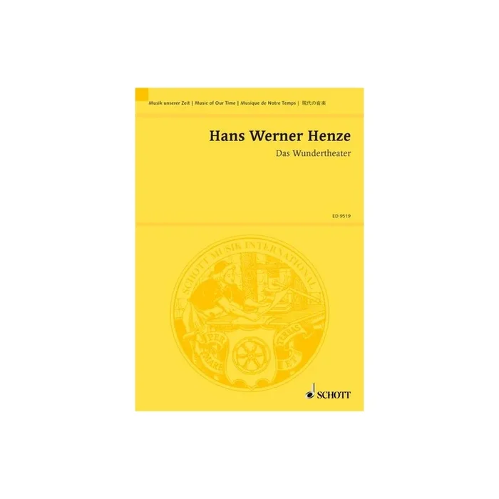 Henze, Hans Werner – Das Wundertheater