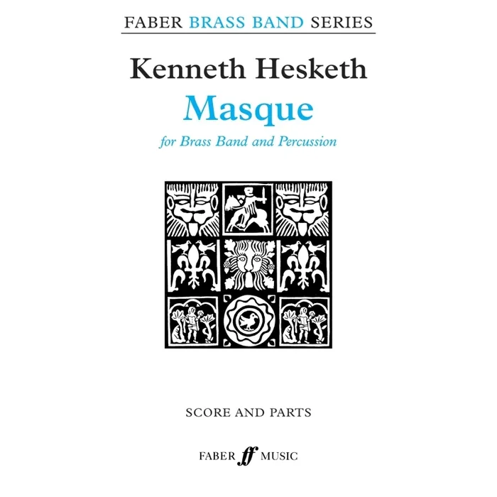 Hesketh, Kenneth – Masque (brass band score and parts)