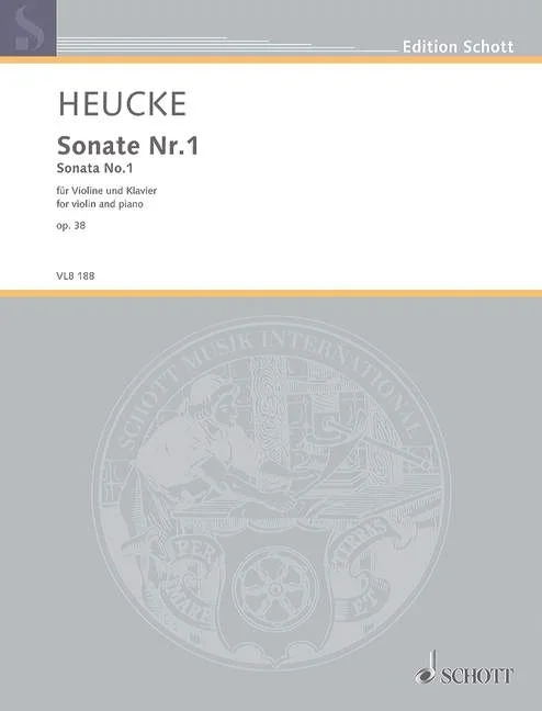 Heucke, Stefan : Heucke, Stefan : Sonate No. 1, – violin and piano – Schott Digital