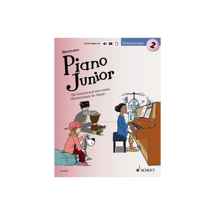 Heumann, Hans-Guenter – Piano Junior: Klavierschule 2 Vol. 2