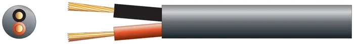 Hi Flex Double Insulated Speaker cable, 2 x (48 x 0.2mm?) Black