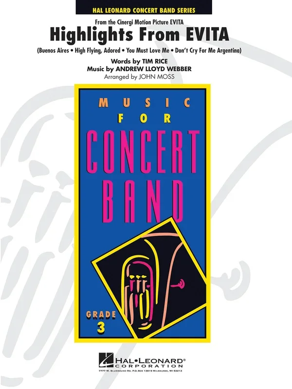 Highlights from Evita: Young Concert Band
