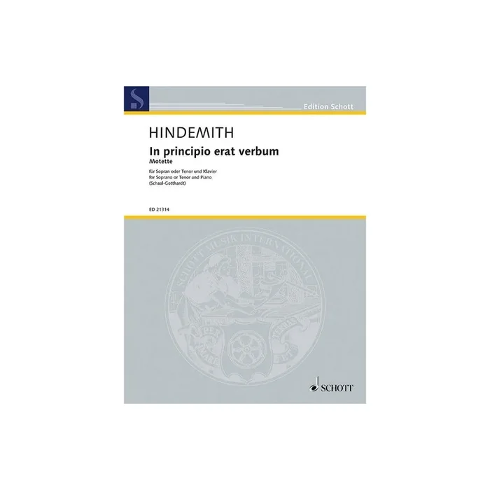 Hindemith, Paul – In principio erat verbum