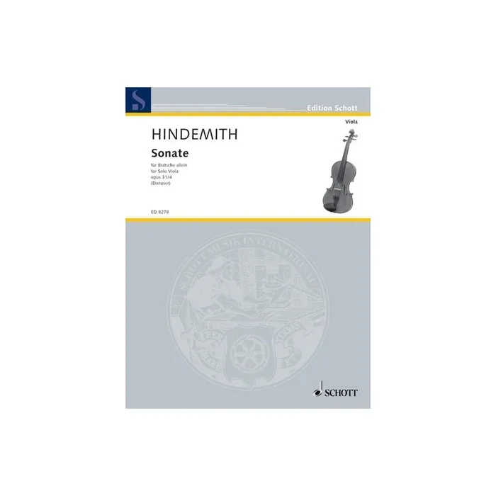 Hindemith, Paul – Sonata op. 31/4