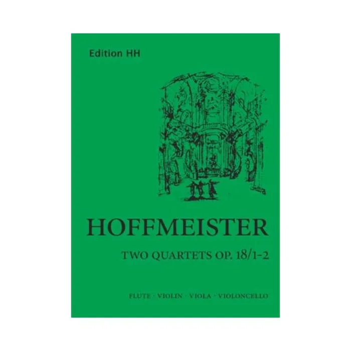 Hoffmeister, Franz Anton – Flute quartets op. 18/1-2