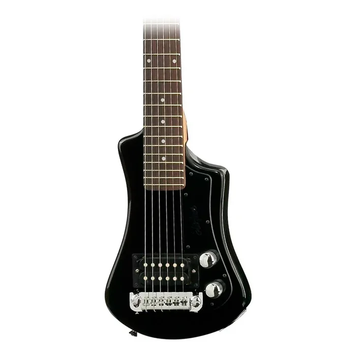 Hofner HCT-SH-BK-O Shorty Travel Guitar – Black Finish