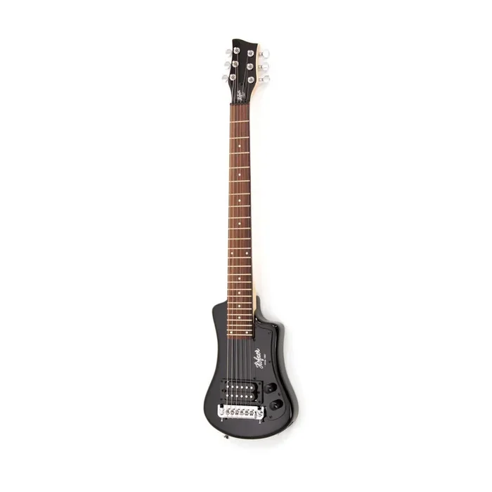Hofner Shorty Electric Guitar with Gig Bag – Black