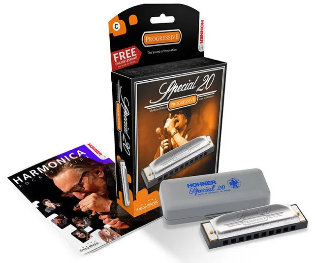 Hohner Progressive Series Special 20 Harmonica in the Key of Gb