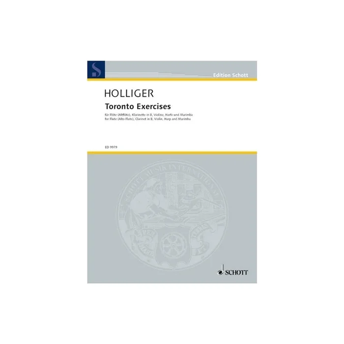 Holliger, Heinz – Toronto Exercises