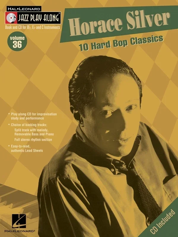Horace Silver Jazz Play Along V36 Book/CD (Softcover Book/CD)