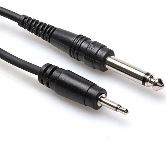Hosa Mono Interconnect – 3.5mm TS to 1/4 in TS
