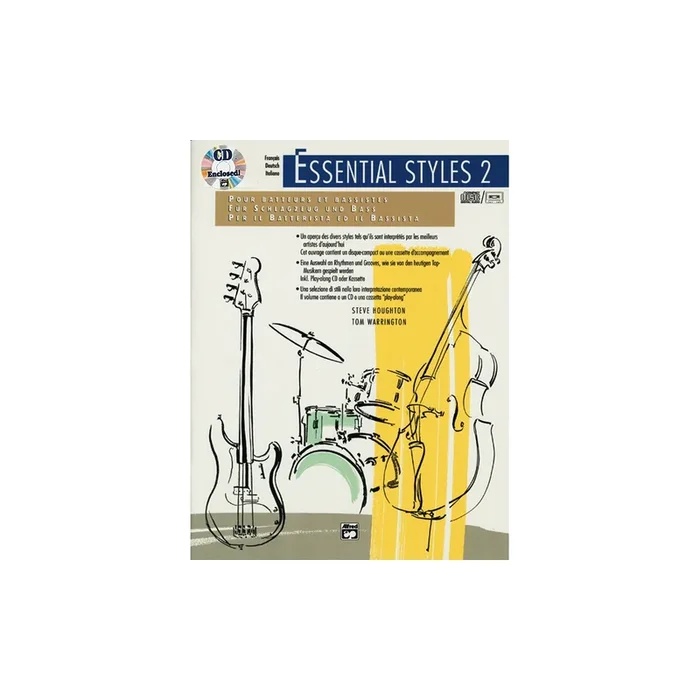 Houghton & Warrington – Essential Styles for the Drummer and Bassist Bk 2
