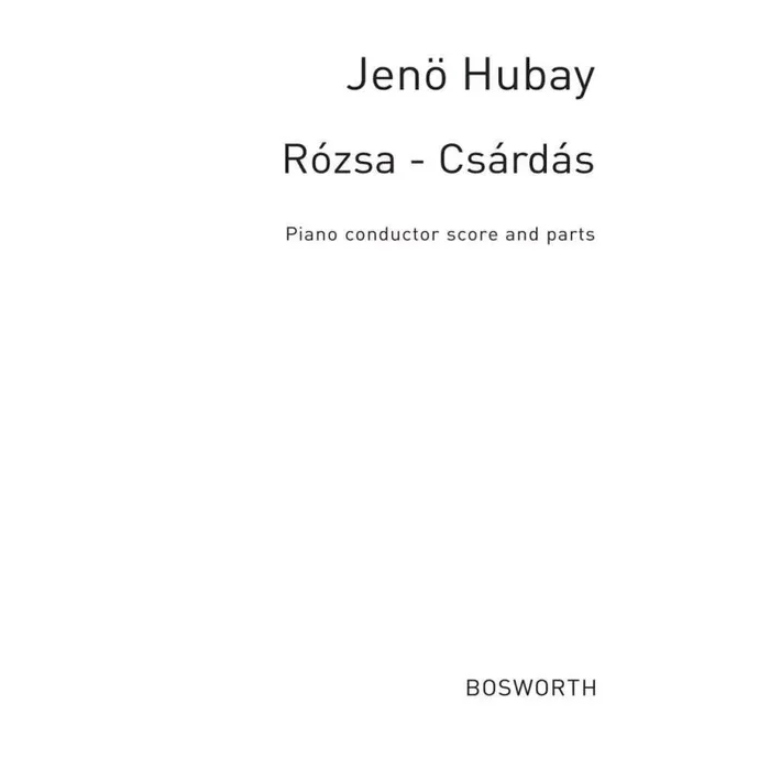 Hubay, Jeno – Rozsa – Csardas (Beilschmidt)