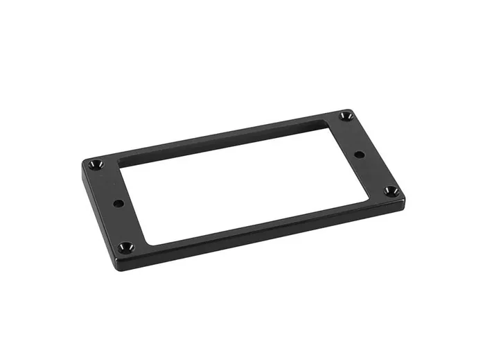 Humbucker frame, flat bottom slanted top, 5x7mm, black