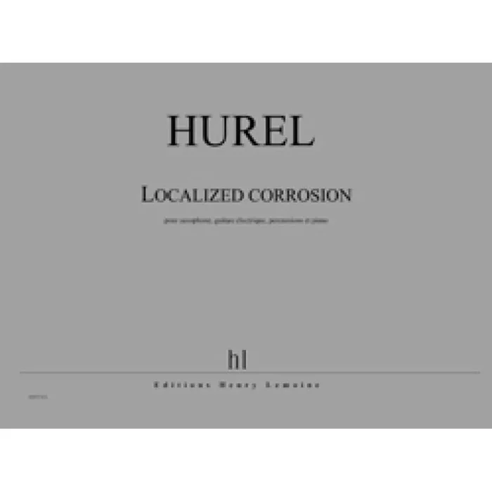 Hurel, Philippe – Localized Corrosion